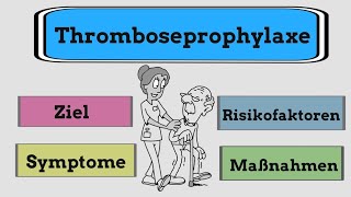 Thromboseprophylaxe  Prüfungswissen für Pflegefachkräfte [upl. by Innoc]