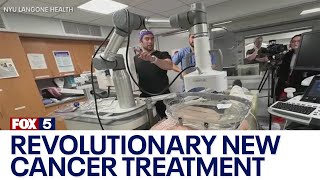 Revolutionary new cancer treatment at NYU [upl. by Olnek]