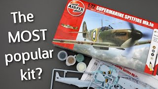 Have YOU Built This Kit Airfix Supermarine Spitfire Mk1a in 172 Scale  Unboxing Review [upl. by Eldreda]