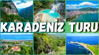 Karadeniz Turu  Ordu Giresun Trabzon  Göl Şelale Yayla Manastır  Karadeniz Gezilecek Yerler [upl. by Korry286]