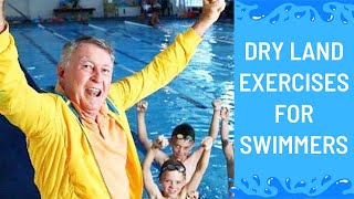 Dry Land Exercises For Junior Swimmers [upl. by Nahtannoj]