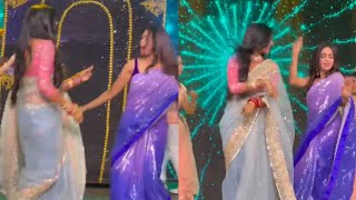 Prachi and Lakshmi Dance at Zee Rishtey Nomination Party 2021 [upl. by Odlaumor]