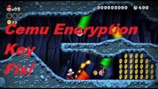 Cemu Encryption Key Fix [upl. by Dranoc917]