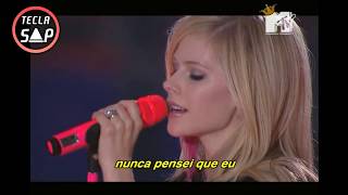 Avril Lavigne  When Youre Gone Live MTV Legendado  Tradução ♪ [upl. by Hollingsworth]