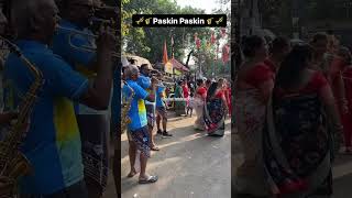 Paskin Paskin  East Indian Song  Astik Brass Band  Worli Koliwada  viral shorts trending [upl. by Ydnyc484]