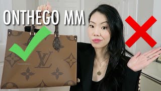 LOUIS VUITTON ONTHEGO MM  Why Im Not Keeping it amp First Impression Review  FashionablyAMY [upl. by Cheston]