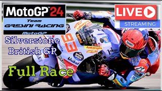 MotoGP24  MMarquez’s  Ducati Gresini Cockpit View BritishGP  FULL RACE [upl. by Nicolella]