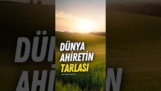 Dünya Ahiretin tarlasıdır Ahmed Tomor Ra [upl. by Drew]