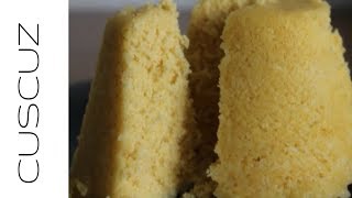 Cuscuz Com Farinha De Milho No Binde  RECEITAS DE CABOVERDE  CAP VERT RECIPES [upl. by Adnarym]