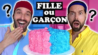 FILLE ou GARÇON Notre GENDER REVEAL à la maison [upl. by Bradman]