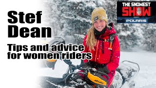 Stef Dean talks about Women Sledding  Her story advice for women and more [upl. by Nannaihr297]