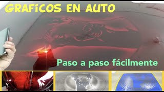 Como hacer gráficos en autos fácilmente paso a paso [upl. by Limak763]