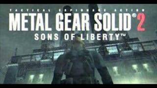 Metal Gear Solid 2 Soundtrack  Main Theme [upl. by Yrrab264]