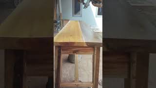 Sanding sealer kursi dingklek ✅ woodworking kerjakayu pengerjaankayu carpentry penggrajiankayu [upl. by Nathanoj]