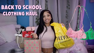 2000 Back to School Clothing Try On Haul PLT Dunks Fashion Nova [upl. by Eidorb]