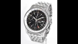 Breitling Navitimer World Chronograph Ref A24322105 FM16622 [upl. by Gratianna]