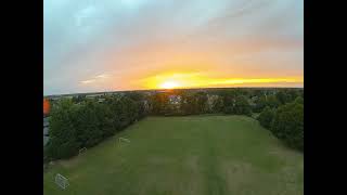 FPV Drone  Sunset over Impington [upl. by Lenny634]