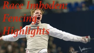 Race Imboden Fencing Highlights [upl. by Enyr]