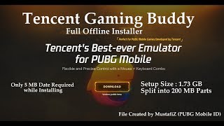 Tencent Gaming Buddy Full Offline Installer [upl. by Kailey965]