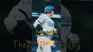 Shohei Ohtani 50 50 ⚡😱⚡ what a player [upl. by Nauaj]