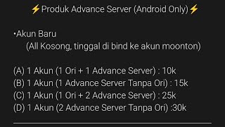 Level Up to 20 ADVANCE SERVER MOBILE LEGENDS BANG BANG [upl. by Ire]