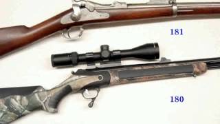 Uberti Springfield Trapdoor Army Rifle 4570 Government Rifle  New [upl. by Odlanir]