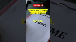 Avoid These Common Resume Mistakes  CareerHub short shorts education jobinterview [upl. by Oringas]