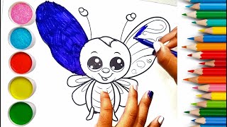 Desenhos para colorir borboleta [upl. by Marinna993]