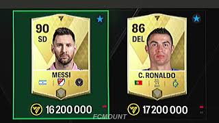 MESSI VS Ballon DOr WINNERS FC Mobile CARDS [upl. by Thinia]