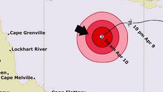 Understanding Tropical cyclone forecast track maps QLD [upl. by Ciredec570]