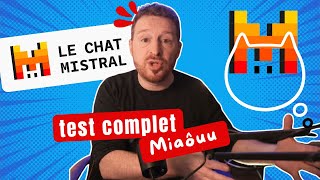 Mistral Le Chat  Tuto complet de lIA française gratuite [upl. by Aryajay]