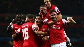 Top 10 Arsenal Goals 201314  HD [upl. by Sid706]