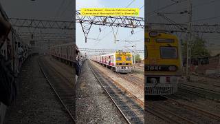 3 Phase Bandel  Howrah EMU overtaking Conventional Sheoraphuli EMU at Howrah ✅ [upl. by Buroker]