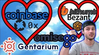 ZRX To Coinbase Bezant to Bithumb Omisego Staking Gentarium Shared Masternodes [upl. by Ysiad]