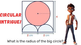 Learn How to Find the Radius of a Circle in a Square [upl. by Arreyt358]