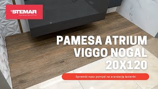 PAMESA Atrium Viggo Nogal 20x120 Stemar [upl. by Gall66]