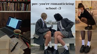 romanticising school tiktoks [upl. by Naltiak]