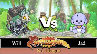 Neopets Battledome  No League Will VS Jad 01 [upl. by Alvan958]