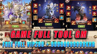 Eloras Raid Lậu Tool GM  Free Full All Tướng Mới  Full VIP200  Game Free Tool GM  NanhKo [upl. by Ynnij]