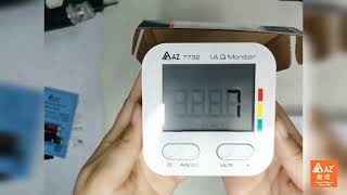 7732 Battery Operated CO2 RH DP Temp Monitor Unboxing Video [upl. by Annawak]