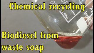 Biodiesel production from soap [upl. by Kallista]