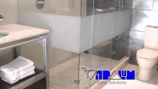 Vitralum Glass Solutions frameless glass shower doors Orlando Windrmere shower enclosures [upl. by Atiniv445]