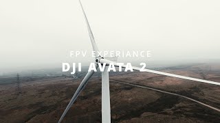 DJI Avata 2  4k 60fps Cinematic FPV In Manual Mode Wind Turbine [upl. by Trebeh102]