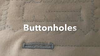 Buttonhole without a buttonhole foot [upl. by Kcarb223]