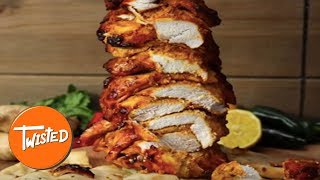 How To Make A Giant Chicken Tikka Kebab  Twisted [upl. by Monroy]