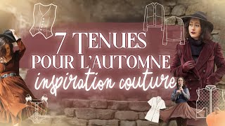 7 LOOKS DIY pour l’AutomneHiver  Inspiration Couture [upl. by Orji]