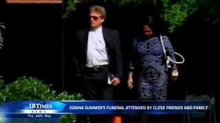 Donna Summers funeral attended by close friends and family [upl. by Dupuy]