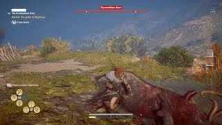 How To Beat The Erymanthian Boar  Hard Mode  Assassins Creed® Odyssey [upl. by Fulbert410]