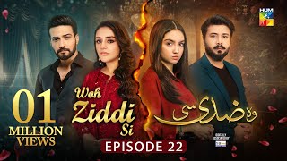 Woh Ziddi Si  Episode 22  16th Nov 2024  Aina Asif amp Shazeal Shaukat  SIA BEAUTY CREAM  HUM TV [upl. by Naarah]