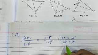 Similarity practice set 12 1st question Geometry 10th SSC [upl. by Che]